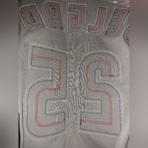 Majestic Authentic Toronto Blue Jays Carlos Delgado Away Jersey Size 58 - Picture 8 of 9